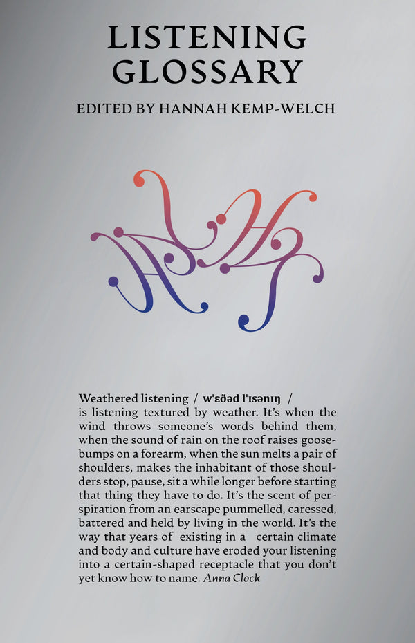 Listening Glossary edited by Hannah Kemp-Welch